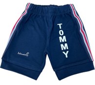 تصویر شلوارک نوزادی پسرانه طرح تامی به آوران behavaran 