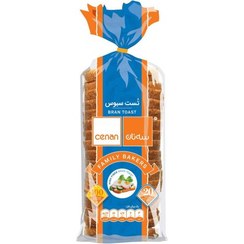 تصویر نان تست سبوس خمیر ترش سه نان وزن ۵۳۰ گرم 