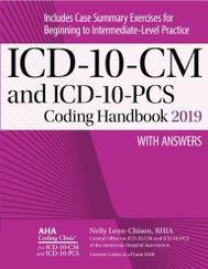 تصویر ICD-10-CM AND ICD-10-PCS Coding Handbook with Answers, 2019 (3-volume) 