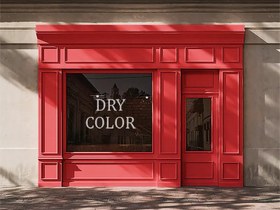 تصویر رنگ ضدآب قرمز 