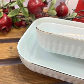 تصویر تابه مستطیل چینی لمون 