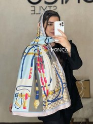 تصویر شال ابریشم GUCCI کد2123 