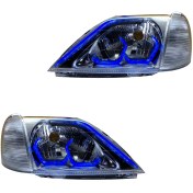 تصویر چراغ جلو خودرو جمع ساز مدل Hexa-3D-B مناسب رنو ال 90 