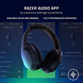 تصویر هدست گیمینگ بی سیم ریزر مدل Barracuda RAZER BARRACUDA GAMING HEADSET