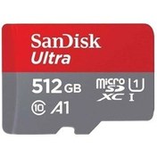 تصویر کارت حافظه microSDXC سن دیسک مدل Ultra A1 کلاس 10 استاندارد UHS-I سرعت 150MBps ظرفیت 512 گیگابایت SanDisk Ultra A1 UHS-I 150MBps microSDXC - 512GB