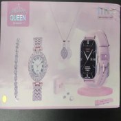 تصویر ساعت هوشمند زنانه T1 Plus مدل Queen با نمایشگر AMOLED 