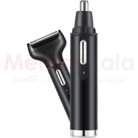 تصویر موزن گوش و بینی لیمکس مدل Max-1023 LeeMax 1023 Nose & Ear Trimmer with Shaver