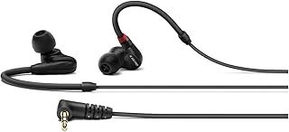 تصویر Sennheiser IE 100 Pro Black In Ear در گوش هدفون نظارت پویا ، صدای حرفه ای در صحنه Sennheiser Ie 100 Pro Black In Ear Dynamic Monitoring Headphones, Professional Sound On Stage