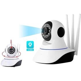 تصویر دوربین مداربسته تحت شبکه مدل بیبیV 380 PRO اصلی V380 PRO Home security camera Indoor camera