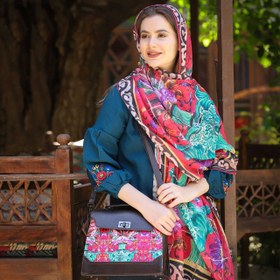 تصویر ست کیف و شال زنانه پیچک کد 07 Women Bag and Shawl Set Code 07