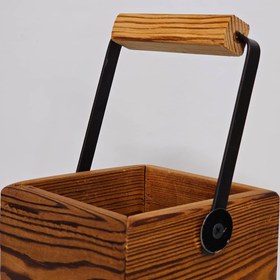 تصویر جا قاشقی چوبی 