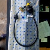 تصویر سیم کلاچ پژو 206 تیپ 2 گیربکس اهرامی TU تنظیم دستی با وزنه شرکتی ایساکو Isaco clutch cable for runna