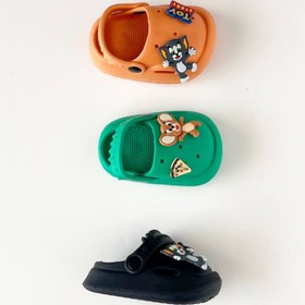 تصویر دمپایی بچگانه کراکس تام و جری فانتزی سایز ۲۲-۲۹ پلاستیک 