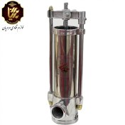 تصویر پمپ سوسیس عمودی استیل در 2 سایز 