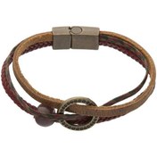 تصویر دستبند چرمی مدل DERI707 