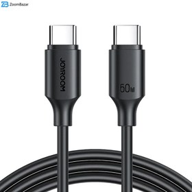 تصویر کابل تایپ سی جوی روم مدل S-CC060A9 طول 1 متر JoyRoom S-CC060A9 USB-C Cable 1m