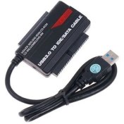 تصویر تبدیل کابل USB2.0 به SATA/IDE کی نت KNET K-COU30IDE 