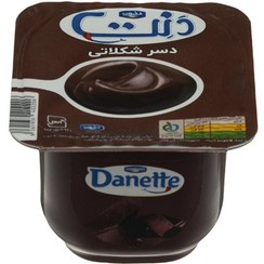 تصویر دسر شکلاتی 100 گرمی دنت Chocolate Dessert 100 g Danette