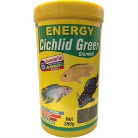 تصویر غذا ماهی انرژی مدل Cichilid green granulat 