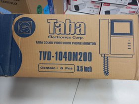 تصویر آیفون تصویری تابا مدل TVD-1040M200 