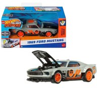 تصویر ماشین عقب کش Hot Wheels مدل 1969 Ford Mustang 