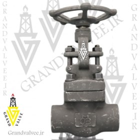 تصویر شیرفلکه سوزنی "1 اینچ کلاس 800 فولاد فورج جوشی GLOBE VALVE 1" #800 WCB A105 SW