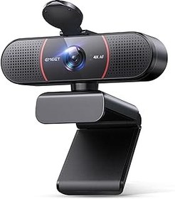 تصویر EMEET C960 4K Webcam for PC, 4K UHD Sony Sensor, TOF Auto Focus, Dual AI Noise-Cancelling Mics, Auto Light Correction, 66 FOV, Plug&amp;Play Webcam with Privacy Cover, Works with Zoom/Teams/Skype/Google 