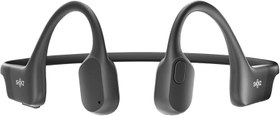 تصویر Aftershokz Aeropex (با نام تجاری Shokz OpenRun) - هدفون ورزشی بلوتوث استخوانی باز - هدفون بی سیم مقاوم در برابر تعریق برای تمرین و دویدن - میکروفون داخلی - با کمربند ورزشی Aftershokz Aeropex (Rebranded as Shokz OpenRun) - Open-Ear Bluetooth Bone Conduction Sport Headphones - Sweat Resistant Wireless Earphones for Workouts and Running - Built-in Mic - with Sport Belt