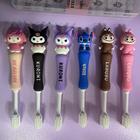 تصویر مسواک عروسکی طرح لبوبو 