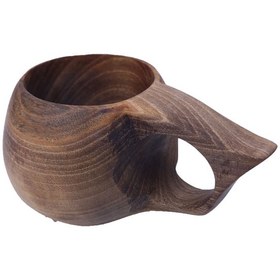 تصویر لیوان چوبی مدل کوکسا قهوه خوری کد WD5610 