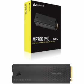 تصویر اس اس دی اینترنال کورسیر مدل MP700 PRO ظرفیت 1 ترابایت Corsair MP700 PRO 1TB PCIe Gen5 x4 NVMe 2.0 M.2 SSD