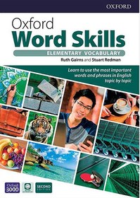 تصویر Oxford Word Skills Elementary 2nd - Digest Size کتاب آکسفورد ورد اسکیلز المنتری ویرایش دوم 