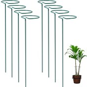 تصویر قیم فلزی گیاه 20 عددی 45 سانتی 