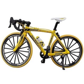 تصویر ماکت دوچرخه کورسی 1.10 Alloy Diecast Metal Bicycle Road Bike 