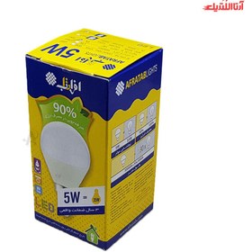 تصویر لامپ LED حبابی افراتاب مدل AF-G45-5W ظرفیت ۵ وات 
