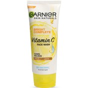 تصویر فوم شوینده روشن کننده ویتامین سی گارنیر مدل Garnier Bright Complete Vitamin C Face Wash 