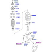 تصویر فنر لول جلو اکسنت اصلی هیوندای 546301R101 