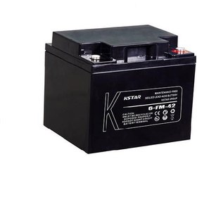 تصویر باتری سیلد اسید کی استار ۱۲V 42A Kstar 12V 42A VRLA Battery 