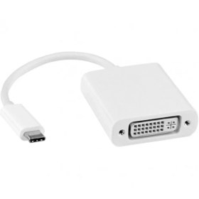 تصویر تبدیل USB Type-c به DVI ا USB Type-c to DVI Conversion Port USB Type-c to DVI Conversion Port