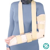 تصویر آتل اورژانسی ساعد و بازو طب و صنعت کد 30620 - Free size(تک سایز) ا Emergency Arm And Forearm Splint Emergency Arm And Forearm Splint