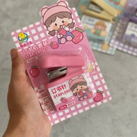 تصویر ست منگنه و سوزن منگنه دختر 