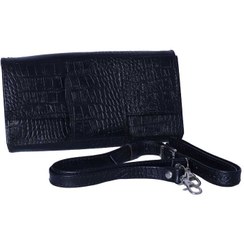 تصویر کیف چرم طبیعی مدل سوسن kife charm tabiee model sousan