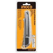 تصویر کاتر یک تیغ دسته آلومینیوم اینکو مدل HKNS1807 