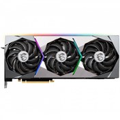 تصویر کارت گرافیک ام اس آی مدل RTX 3090 Suprim X ظرفیت 24 گیگابایت استوک MSI GeForce RTX 3090 Suprim X 24GB Graphics Card Used