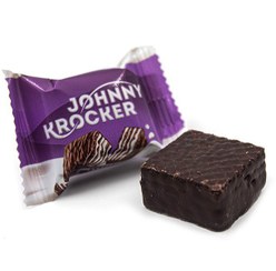 تصویر ویفر شکلات شیری جانی کراکرز روشن Roshen johnny krockers 