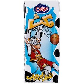 تصویر شیر ساده پر چرب 200cc میهن 