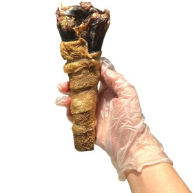 تصویر دورپیچ نیم‌قلم شترمرغ 