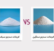 تصویر کربنات سدیم سنگین و سبک 