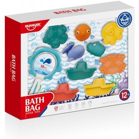 تصویر اسباب بازی حمام 10 تکه هانگر | Huanger مدل HE0248 