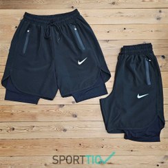 تصویر شلوارک ایرو کشاله بلند نایک 